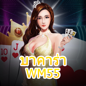 บาคาร่า WM55 เกมออนไลน์ชั้นนำ ทำเงินได้มีคุณภาพ เว็บตรง 100% | ONE4BET